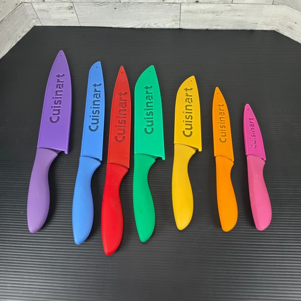 Cuisinart Advantage 14 Piece Knife Set with Blade Guards Multicolor C7714PMPC